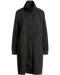 Moncler - Overcoat & Trench Coat Polyester - Lyst