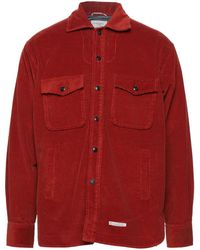 Herren Bekleidung Hemden Freizeithemden und Hemden Tintoria Mattei 954 Casualhemd Regular Fit in Rot für Herren 