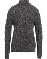 Lardini - Turtleneck Alpaca Wool, Wool - Lyst