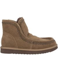 MOKI-B - Military Ankle Boots Leather - Lyst