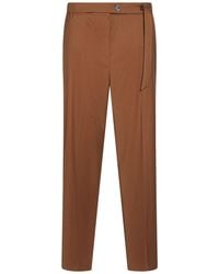 Diana Gallesi - Camel Pants Polyester, Viscose, Elastane - Lyst