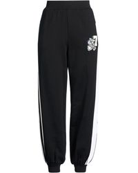 EA7 - Pants Cotton, Elastane - Lyst