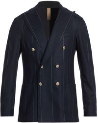 Eleventy - Blazer Wool, Polyamide, Polyester, Polyurethane - Lyst