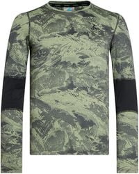 Odlo - T-Shirt Recycled Polyester, Elastane - Lyst