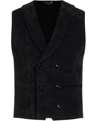 Daniele Alessandrini - Tailored Vest Polyester, Polyamide, Elastane - Lyst