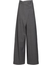 White Sand - Pants Wool, Polyester, Elastane - Lyst