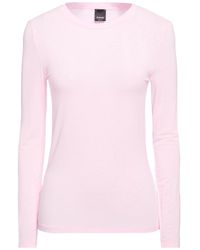 Pinko - T-Shirt Viscose, Polyamide, Cashmere, Elastane - Lyst