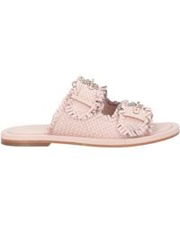 Emanuélle Vee - Sandals Soft Leather - Lyst