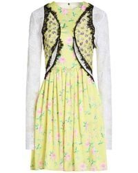 MSGM - Mini Dress Polyester - Lyst