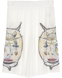 Burberry - Shorts & Bermuda Shorts Polyester - Lyst