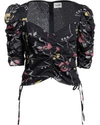 Isabel Marant - Top Cotton - Lyst