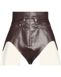 Rick Owens - Denim Shorts - Lyst