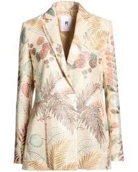 PT Torino - Blazer Polyester, Cotton, Viscose, Metallic Fiber - Lyst