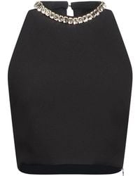 Sandro - Top Polyester, Elastane - Lyst