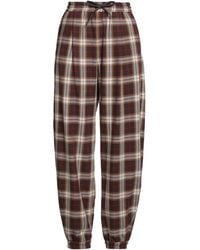 Pinko - Pants Cotton, Polyester, Polyurethane, Viscose - Lyst
