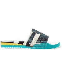 raf simons adidas slides
