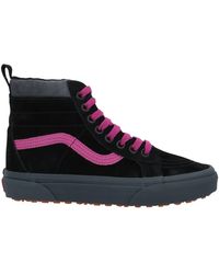 womens high top vans black