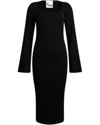 8pm - Midi Dress Viscose, Polyester - Lyst