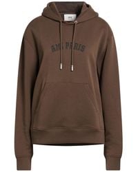 Ami Paris - Dark Sweatshirt Organic Cotton, Elastane - Lyst