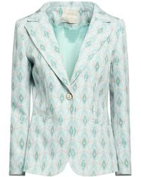 Yes-Zee - Blazer Polyester, Elastane - Lyst