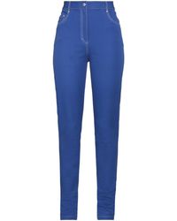 Moschino - Pants Cotton, Elastane - Lyst