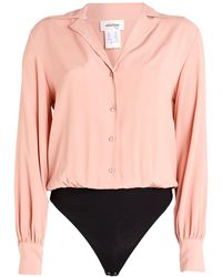 Ottod'Ame - Bodysuit Acetate, Silk - Lyst