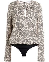 Patrizia Pepe - Bodysuit Polyester, Elastane - Lyst