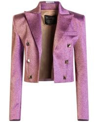 W Les Femmes By Babylon - Blazer Polyamide, Elastane - Lyst
