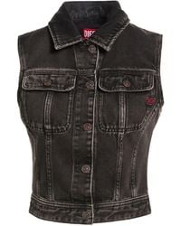 DIESEL - Denim Outerwear - Lyst