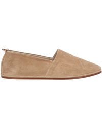 Agnona - Sand Loafers Leather - Lyst