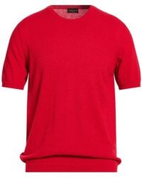 Roberto Collina - Sweater Cotton, Polyamide - Lyst