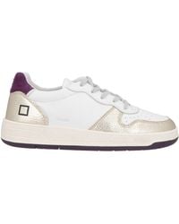 Date - Sneakers Leather - Lyst