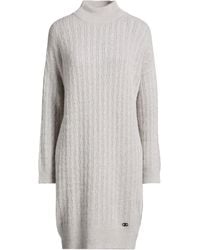 Liu Jo - Light Mini Dress Acrylic, Polyamide, Alpaca Wool - Lyst