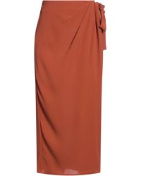 Compagnia Italiana - Midi Skirt Synthetic Fibers - Lyst
