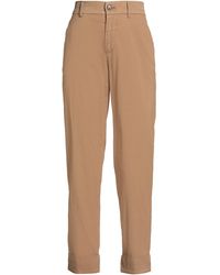 Berwich - Manopesca By Camel Pants Cotton, Silk, Elastane - Lyst