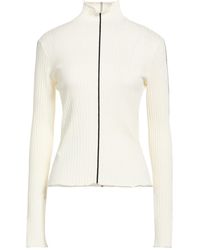 8pm - Cream Turtleneck Viscose, Polyester - Lyst
