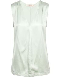 Jucca - Top Silk, Elastane - Lyst