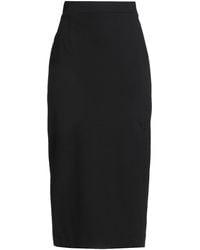 Clips More - Midi Skirt Viscose, Polyamide, Elastane - Lyst