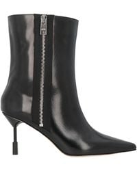 MSGM - Ankle Boots Leather - Lyst