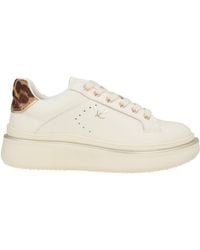 CafeNoir - Sneakers Leather - Lyst