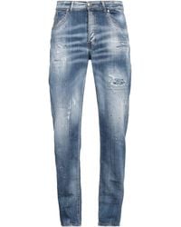 John Richmond - Jeans Cotton, Elastane - Lyst