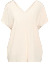 Peserico - Ivory Top Silk, Elastane - Lyst