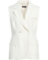 Peserico - Blazer Viscose, Linen - Lyst