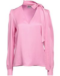 Moschino - Top Acetate, Silk - Lyst