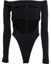 Mugler - Bodysuit Viscose, Elastane - Lyst