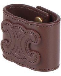 Celine - Hair Accessory Calfskin, Brass - Lyst