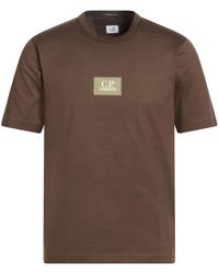 C.P. Company - Military T-Shirt Cotton - Lyst