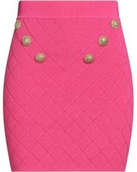 Balmain - Mini Skirt - Lyst