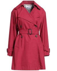 ANNIE PARIS - Garnet Overcoat & Trench Coat Cotton, Elastane - Lyst