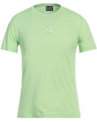 EA7 - T-Shirt Cotton - Lyst